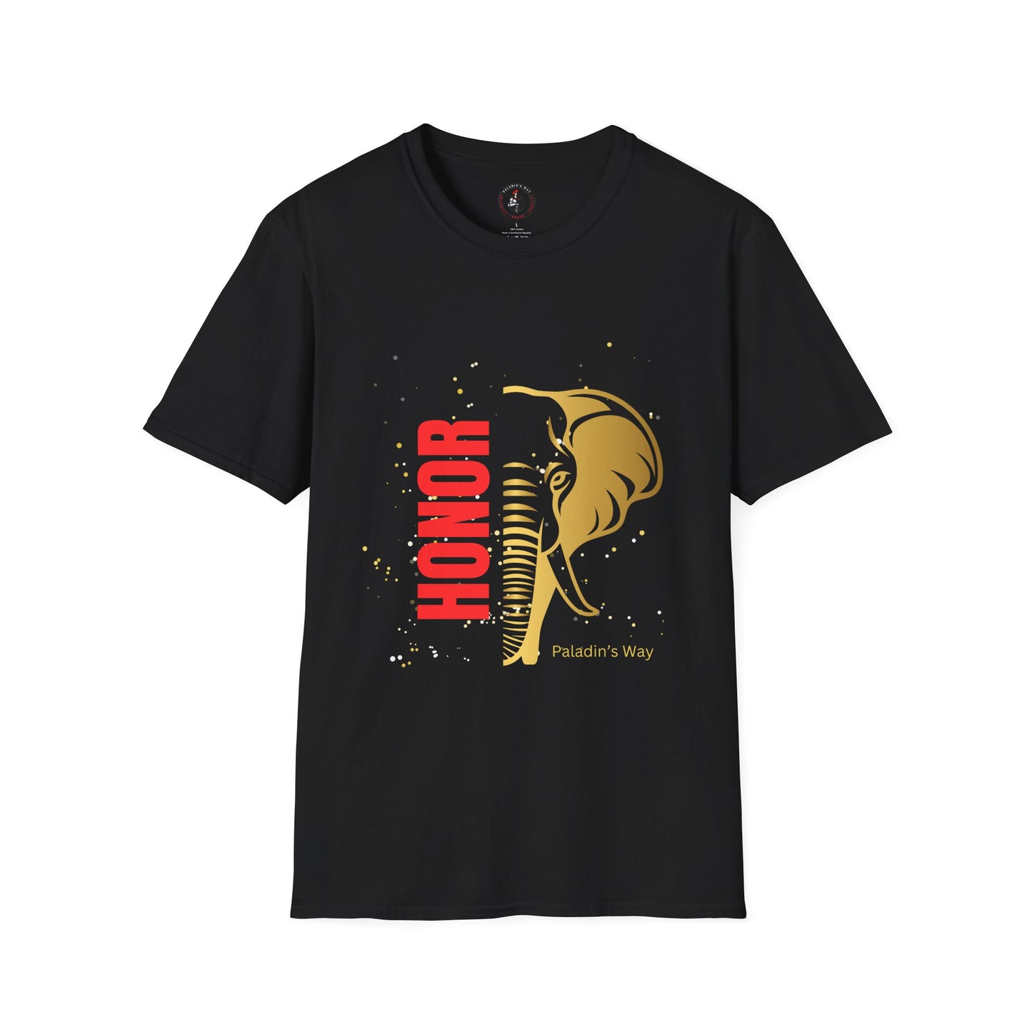 Honor Unisex Softstyle T-Shirt Black