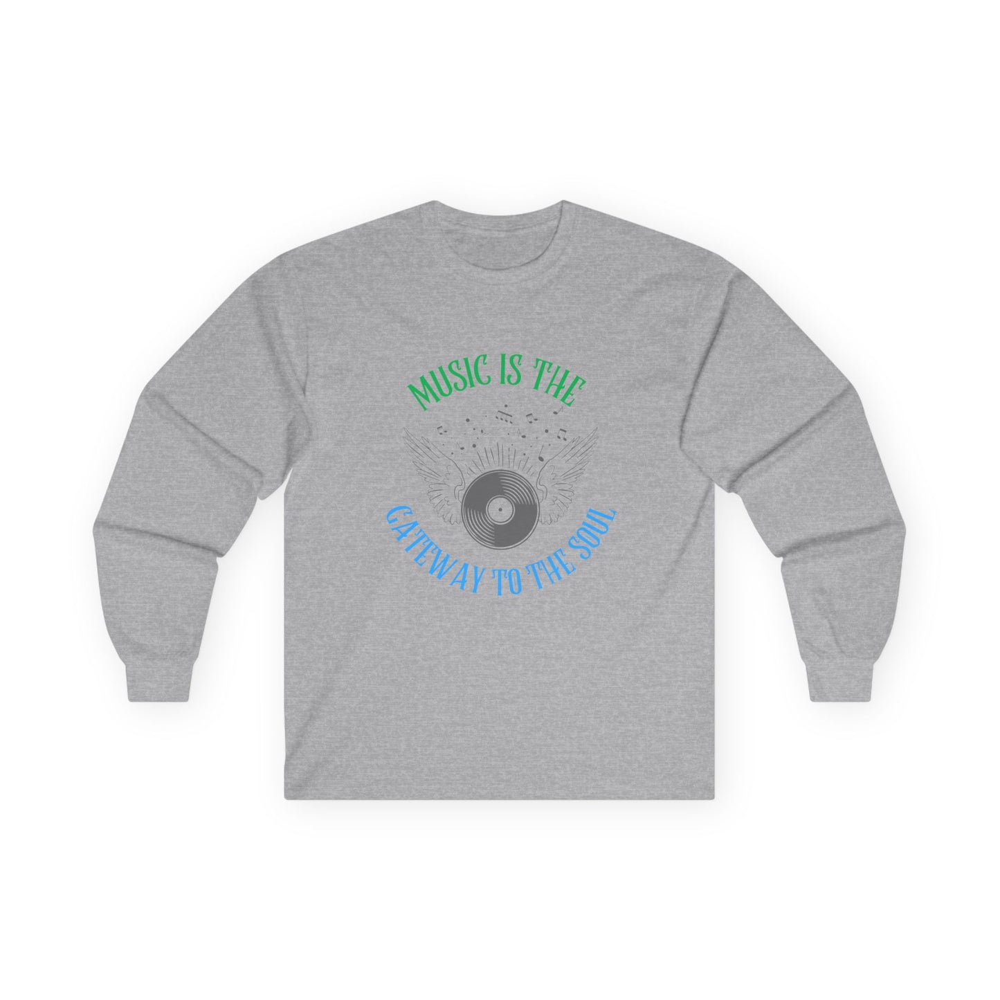 Music is The Gateway to The Soul Long Sleeve Tee