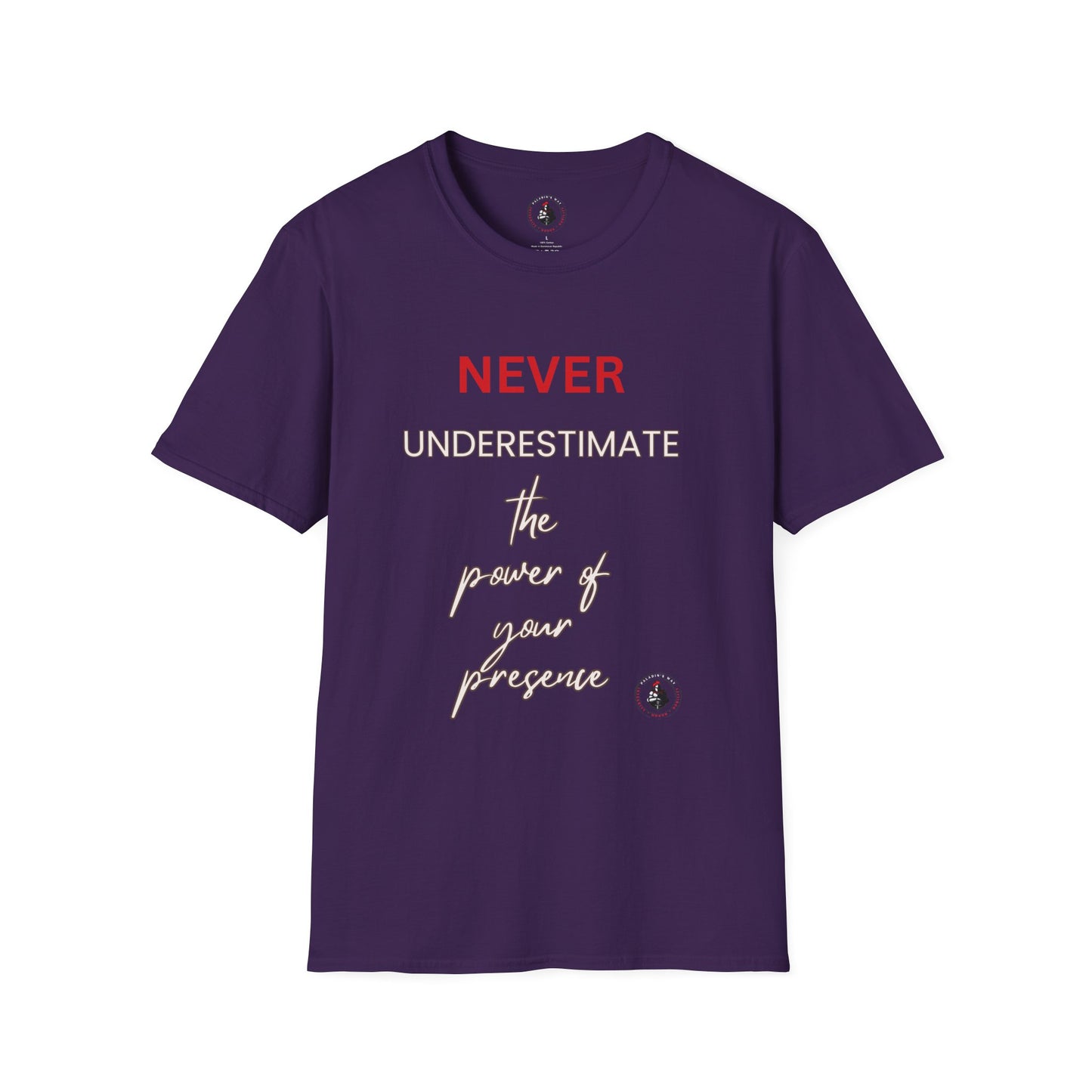 Never Underestimate the Power of Your Presence T-Shirt