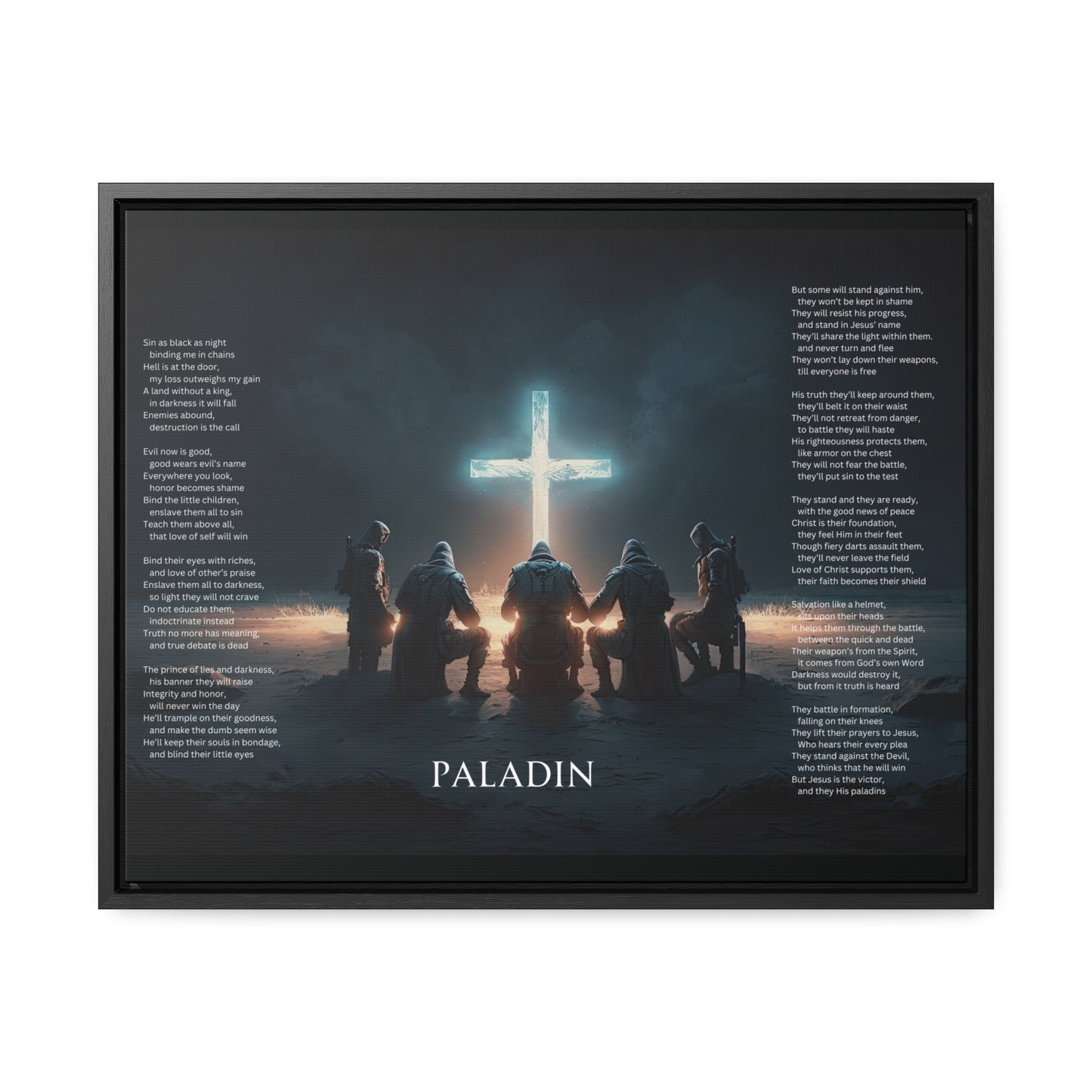 Paladin, Horizontal Frame