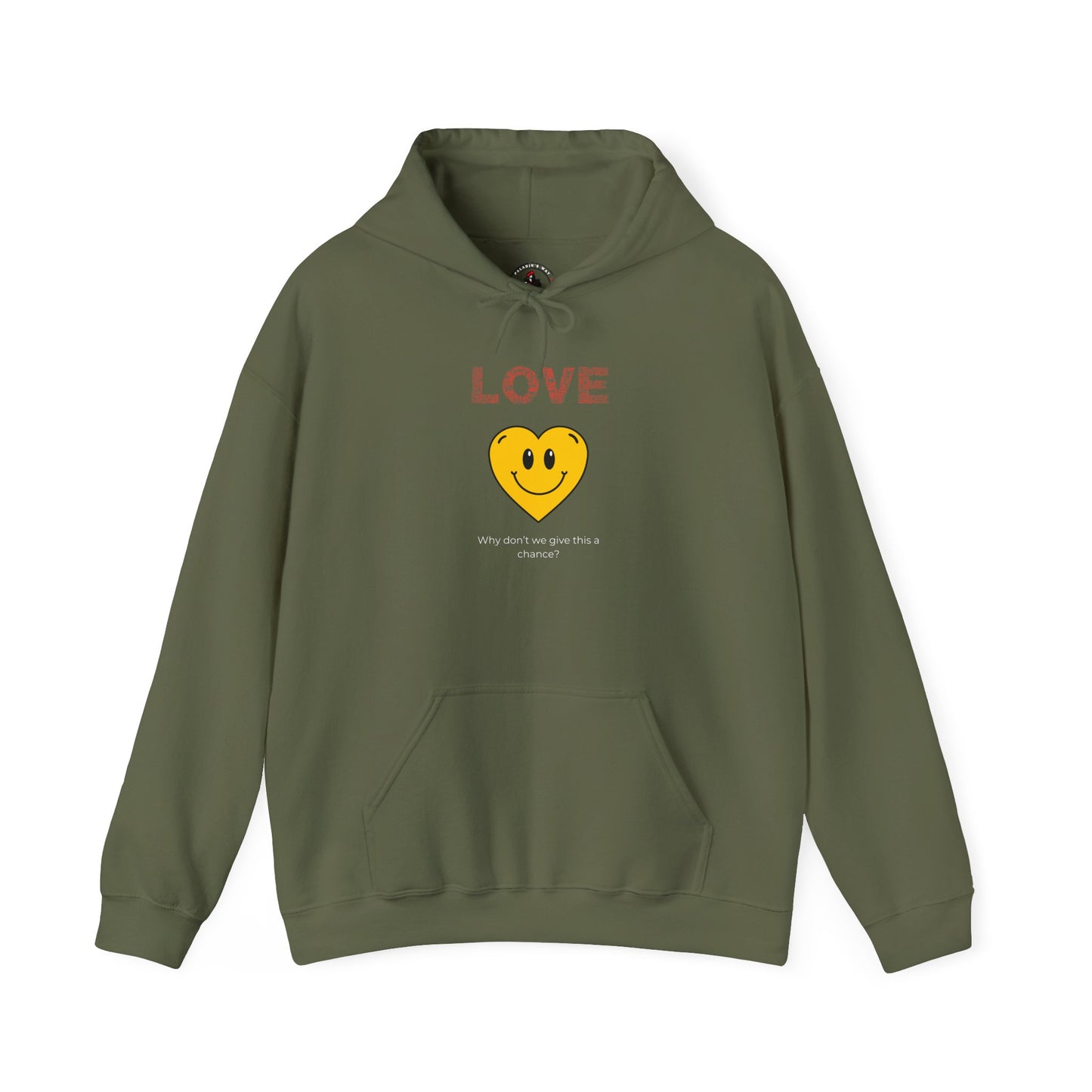 LOVE Why Don't We Give This A Chance Hooded Sweatshirt