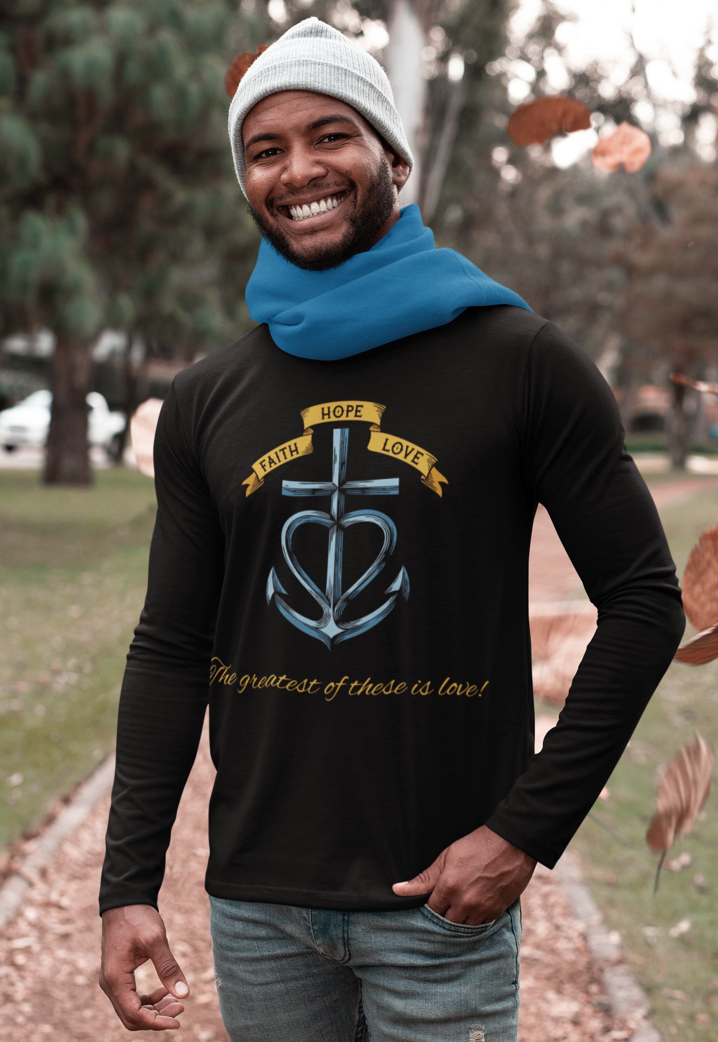 Faith Hope Love Long Sleeve Shirt