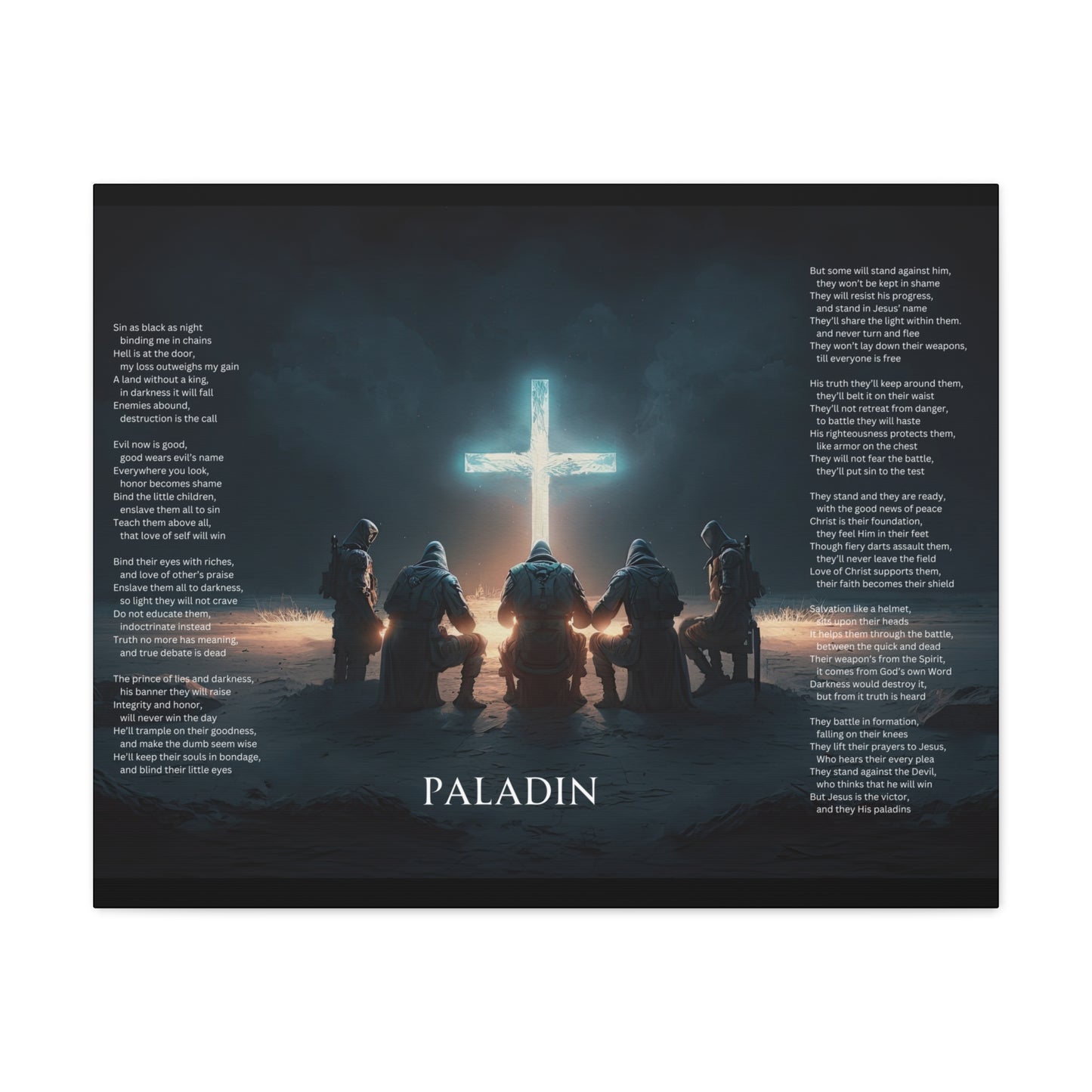Paladin, Matte Canvas
