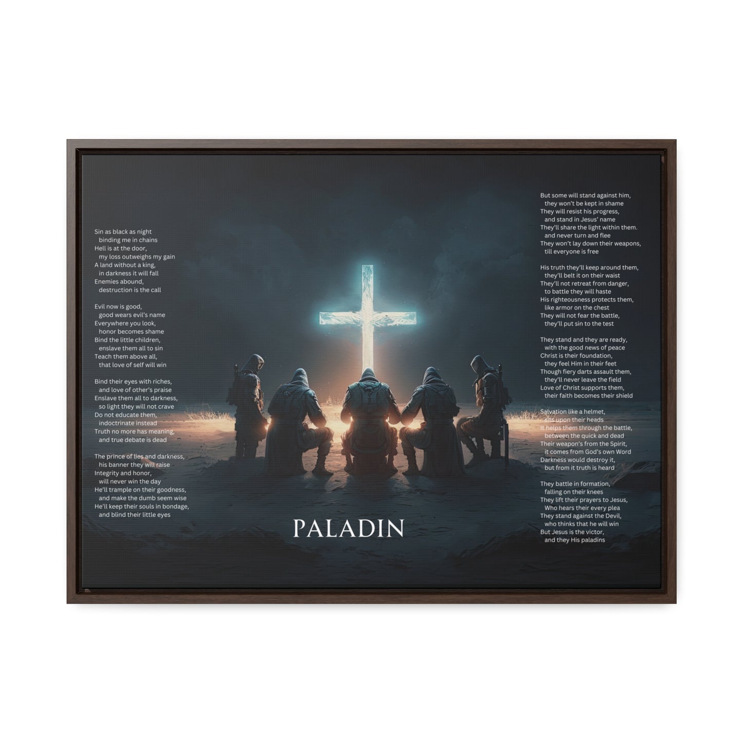 Paladin, Horizontal Frame