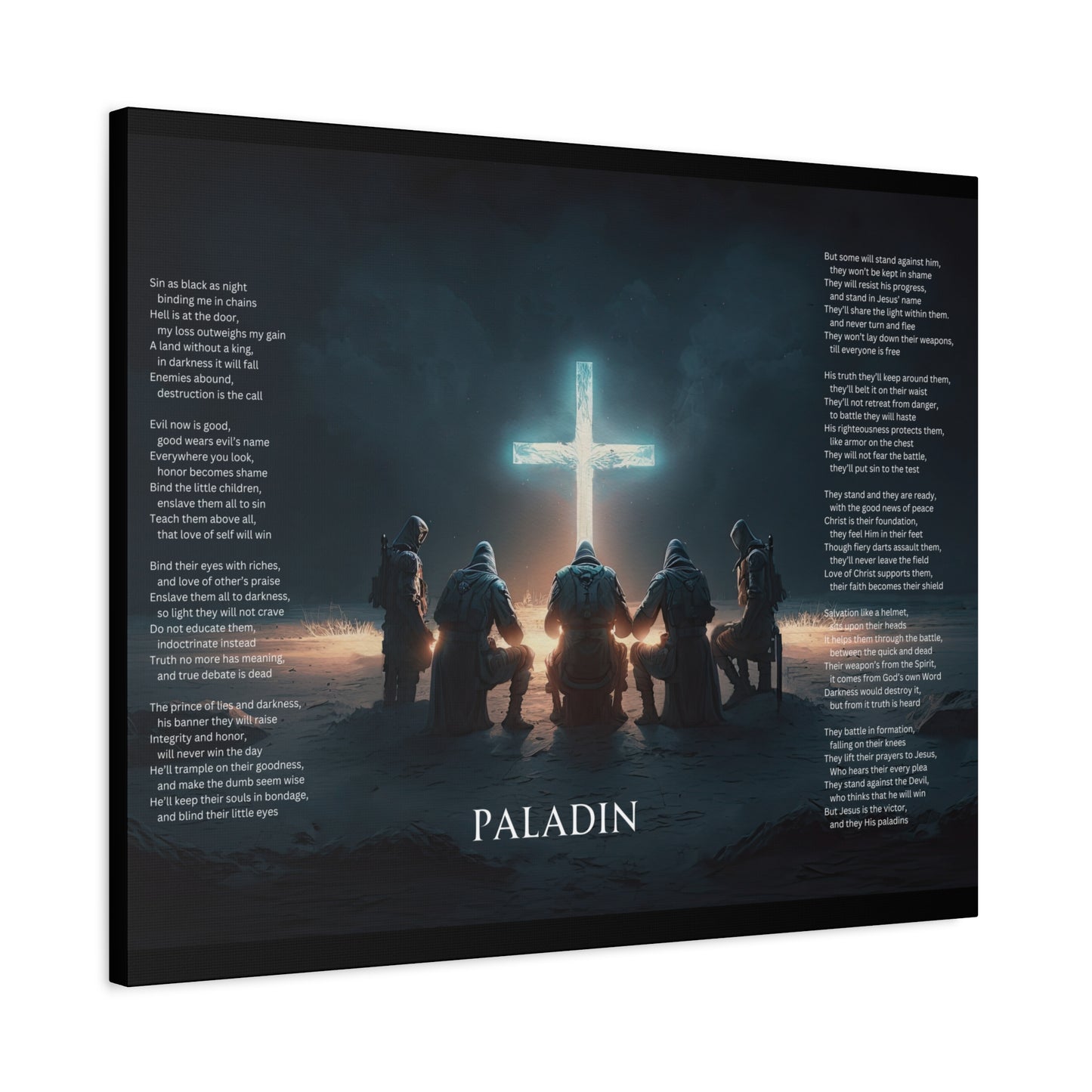 Paladin, Matte Canvas