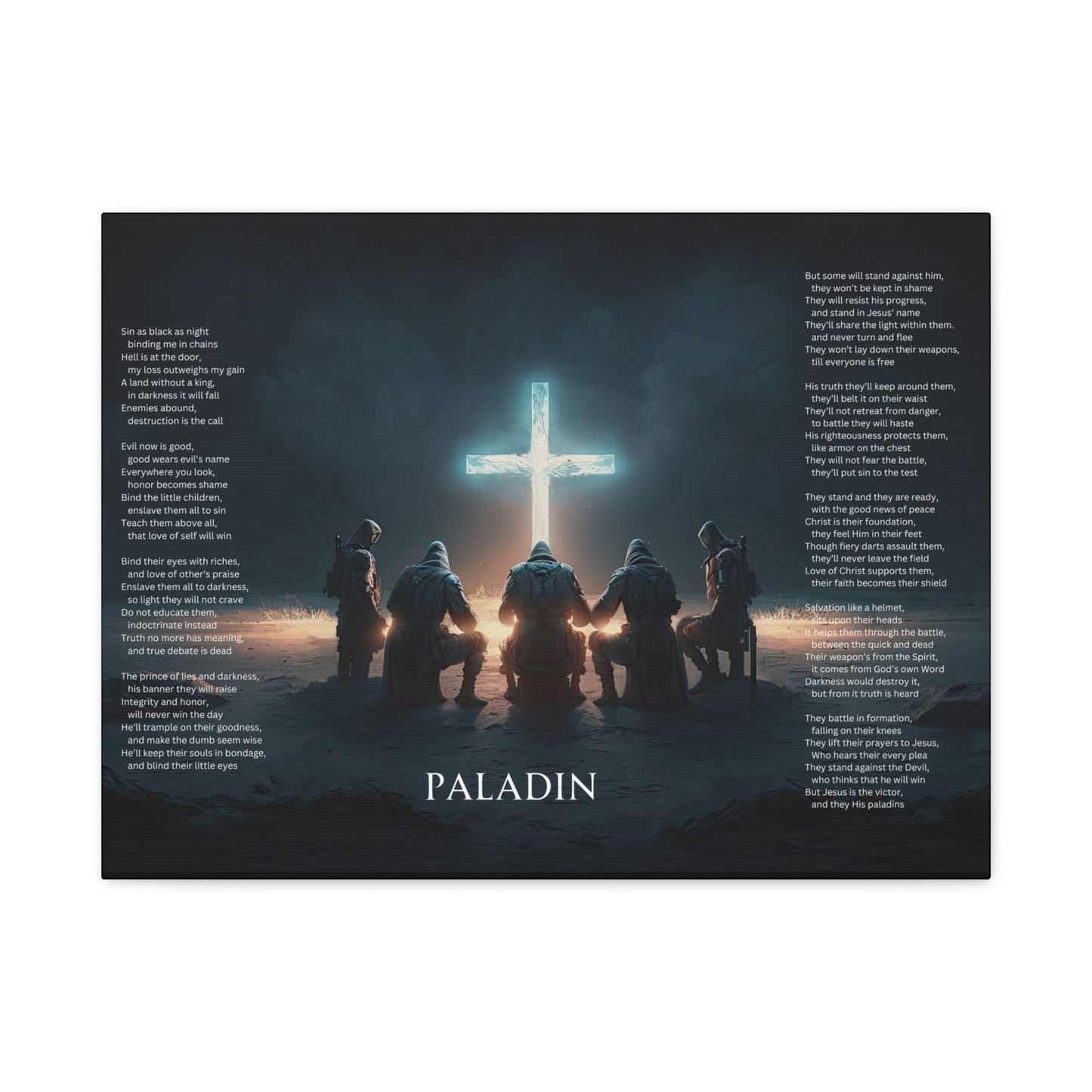 Paladin, Matte Canvas