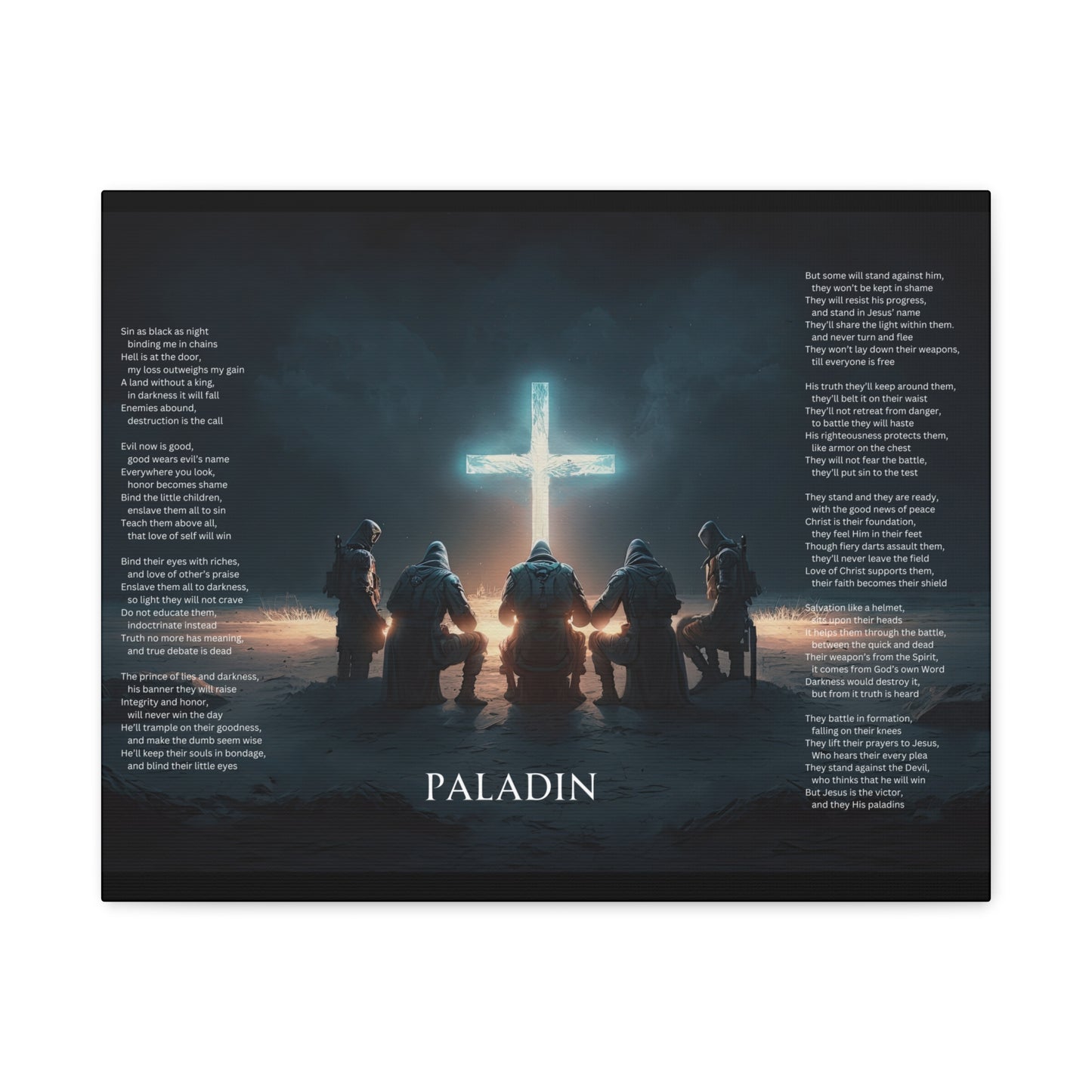 Paladin, Matte Canvas