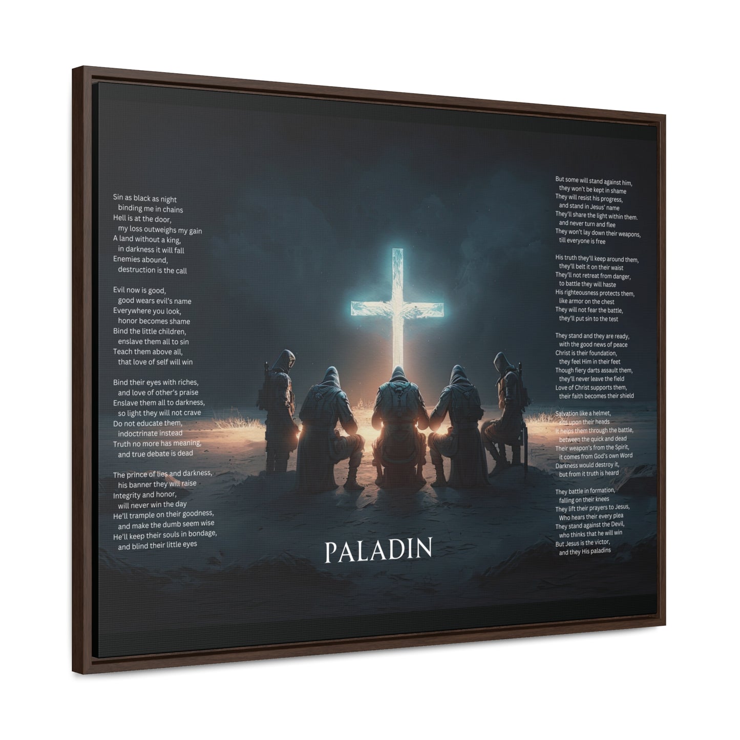 Paladin, Horizontal Frame