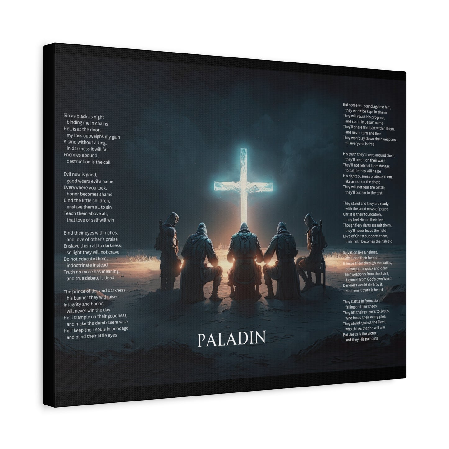Paladin, Matte Canvas