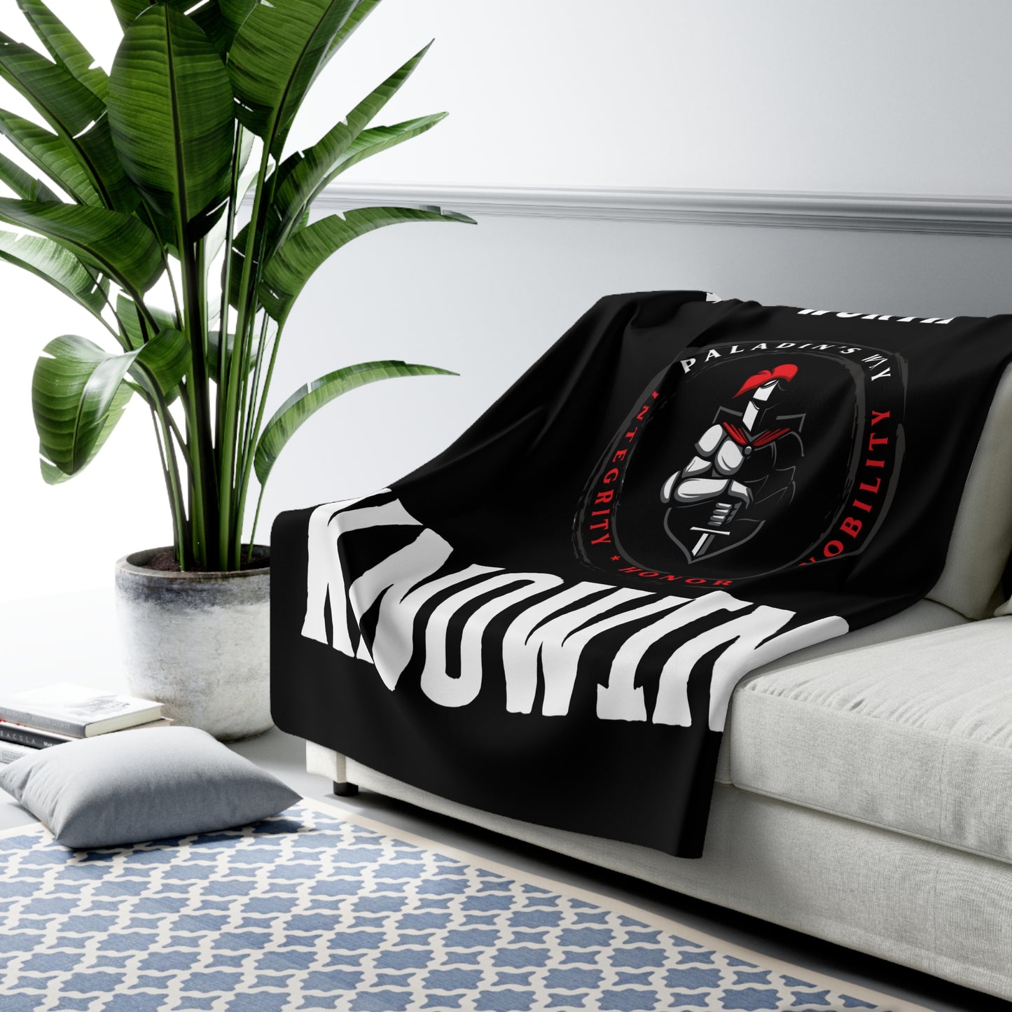 Be Someone Worth Knowing Sherpa Fleece Blanket