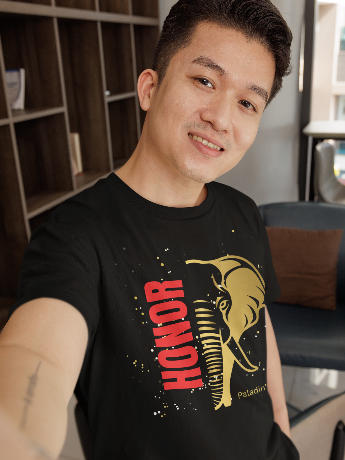 Honor Unisex Softstyle T-Shirt Black