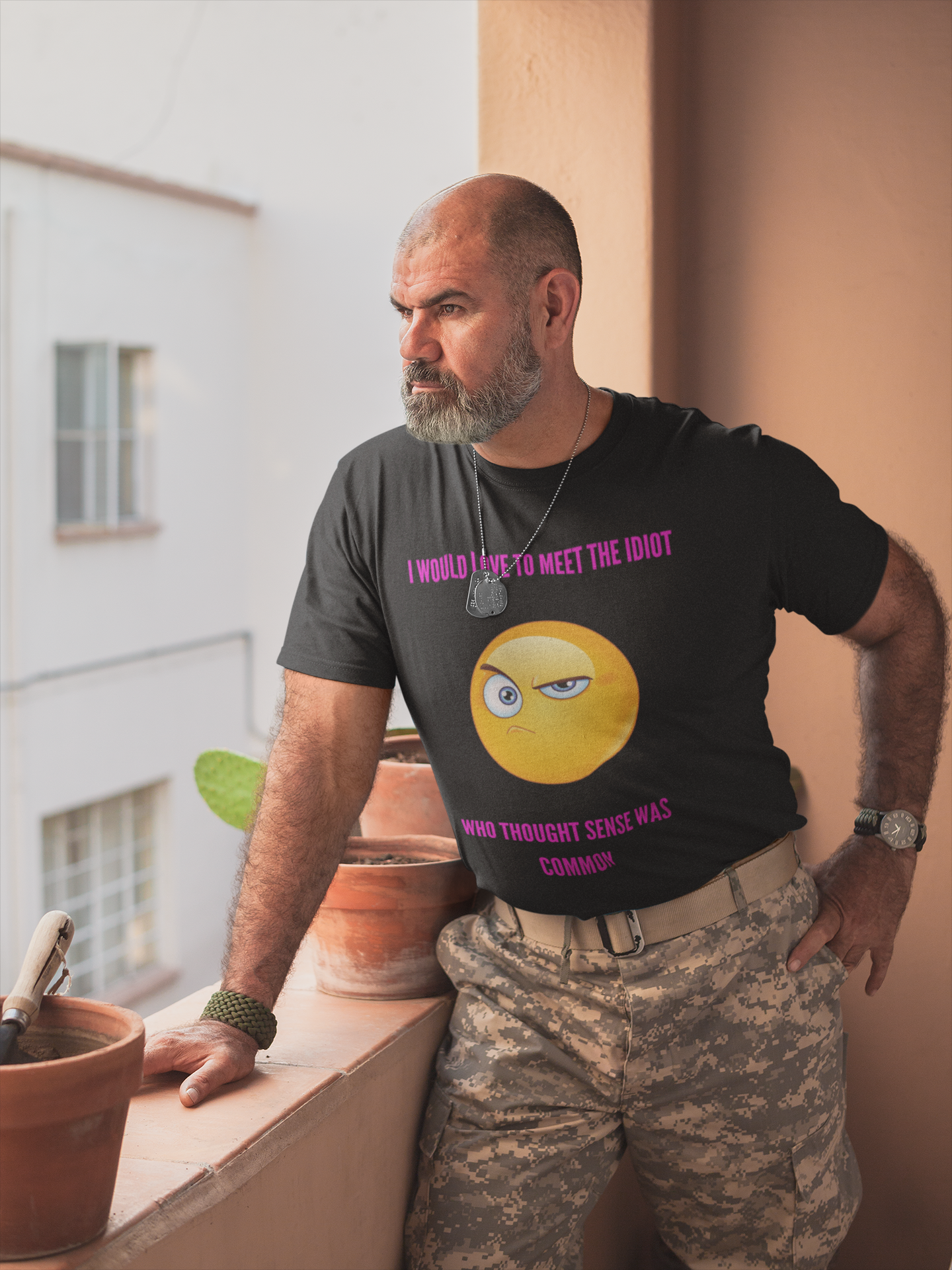 Mike the Emoji I Would Like To Meet The Idiot
