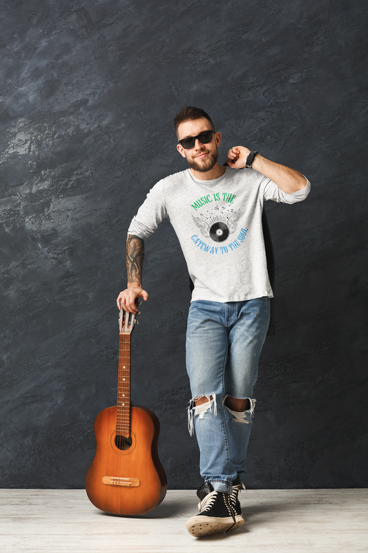 Music is The Gateway to The Soul Long Sleeve Tee