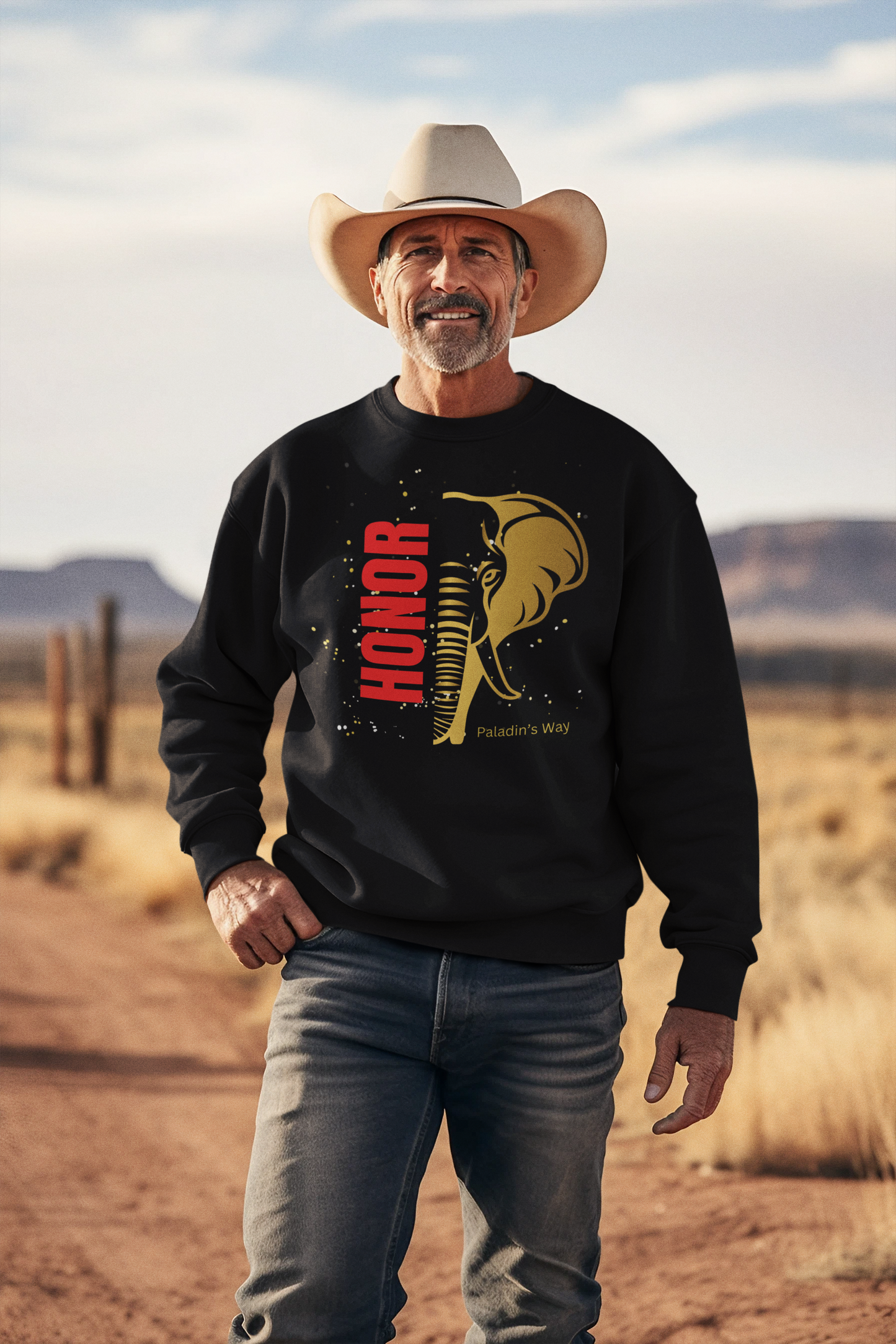 Honor Sweatshirt Black