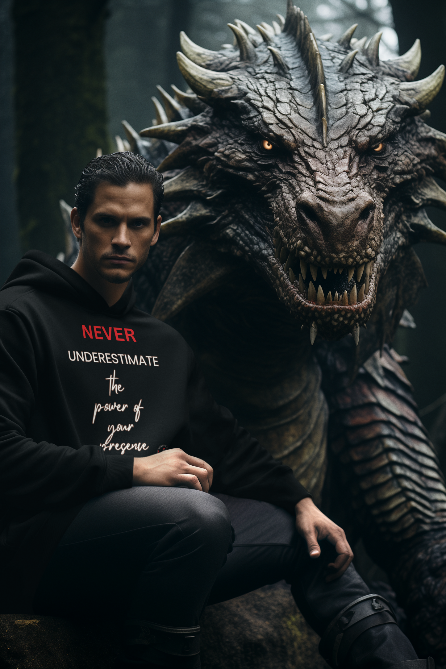 Never Underestimate the Power of Your Presence Sweatshirt