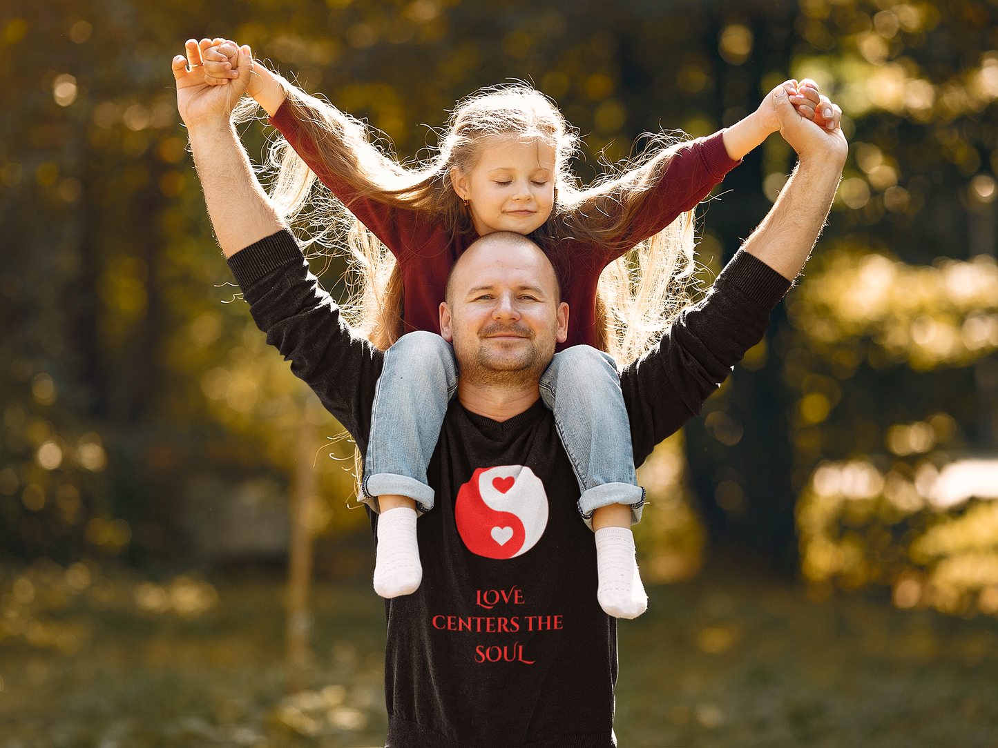 LOVE Centers the SOUL Long Sleeve Tee