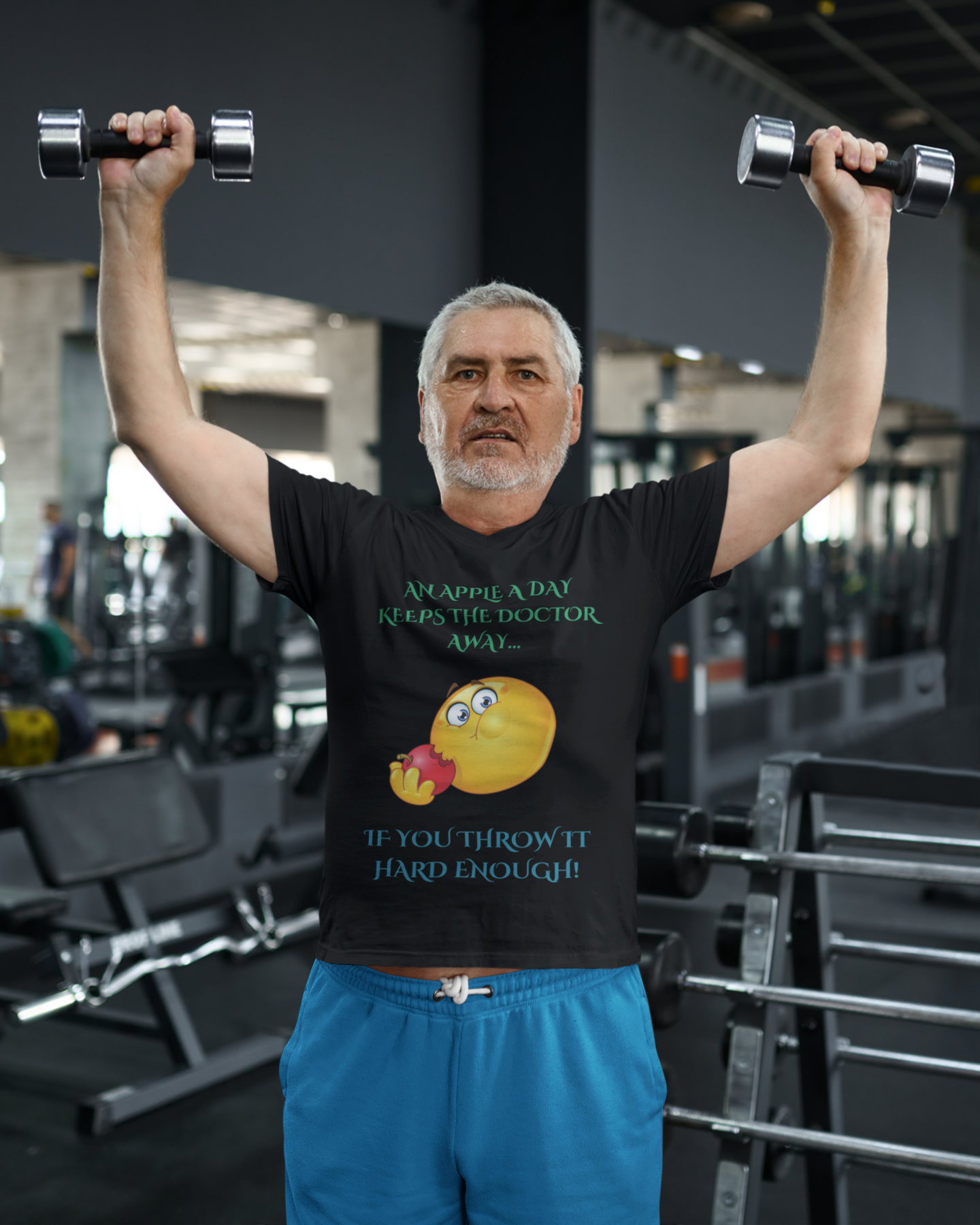 Mike the Emoji An Apple A Day Keeps the Doctor Away