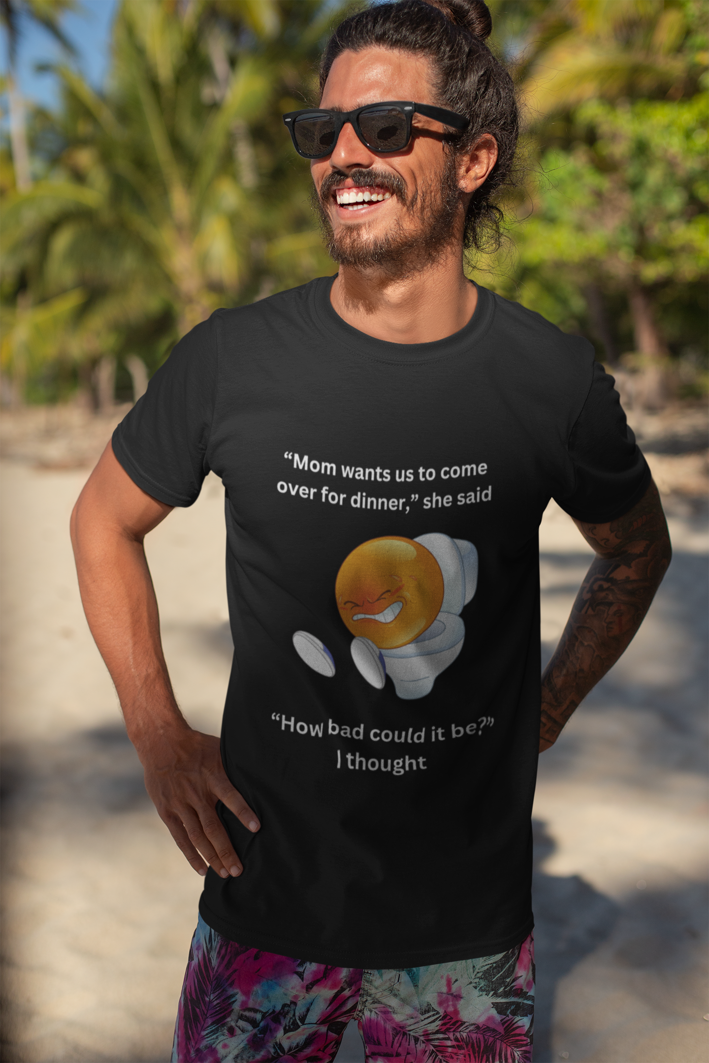 Mike the Emoji Mom Asked Us to Come Over For Dinner
